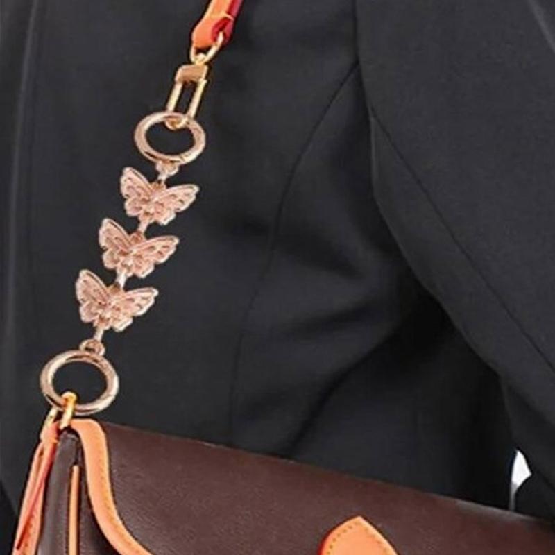 Catena Estensore con Chiusura a Moschettone in Lega Regolabile a Forma di Farfalla per Collana Braccialetto Personalizzabile Lunghezza Accessorio Gioiello