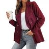 Top da donna a doppio petto alla moda autunno e inverno