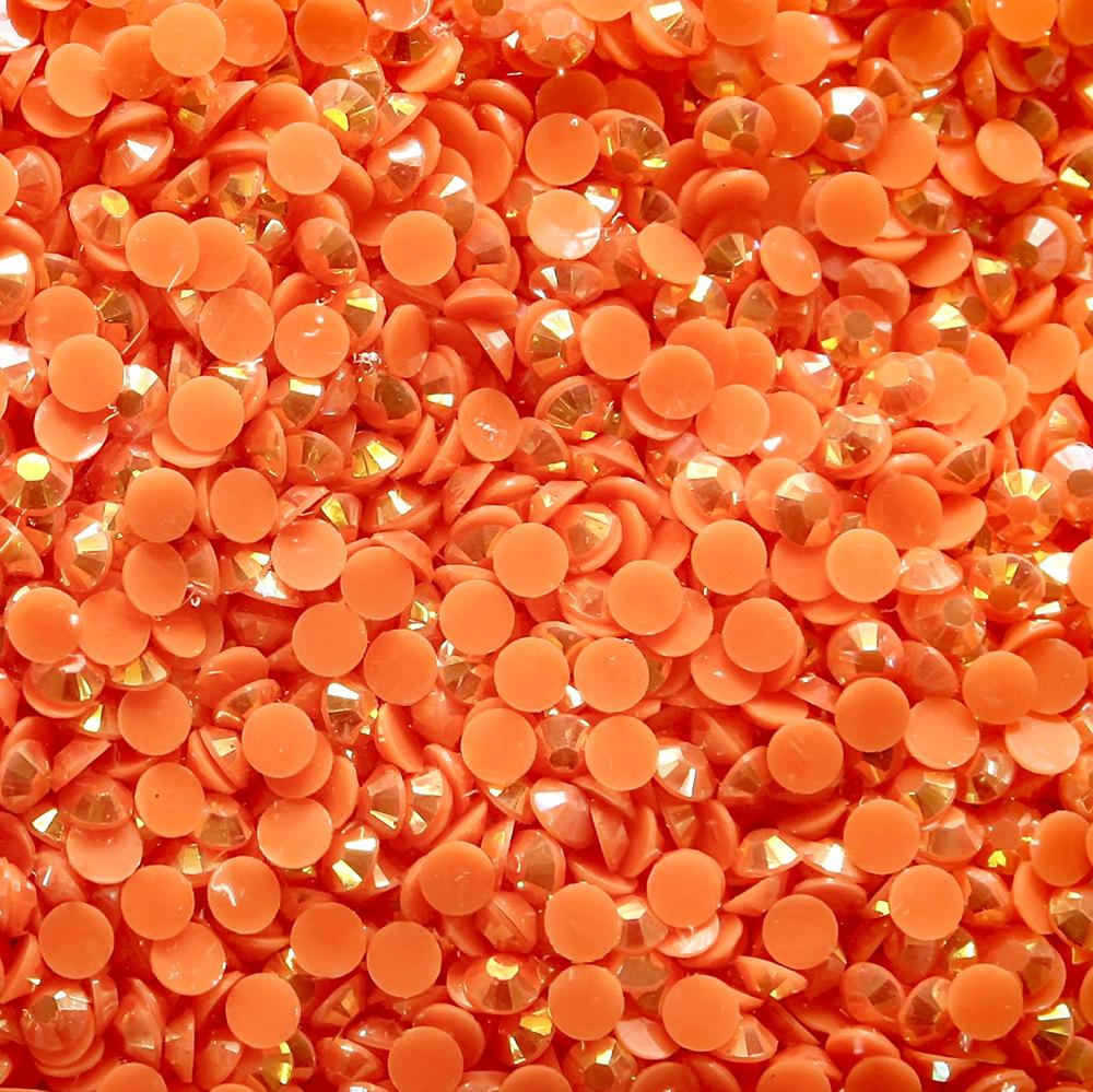 5000pcs 5mm Jelly ab Flatback Resin Rhinestones Small Package Non-hotfix Rhinestonesfor DIY Crafts