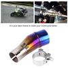 Motorcycle Full Exhaust System Middle Pipe Link Connect for Kawasaki Ninja 300 Z250 Z300 13 16