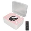 Bluetooth CD Player HiFi Sound Speaker Supports AUX USB CD Music Player with Remote Control Dust Cov
