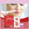 Ouhoe Rose Gentle Facial Hair Removal Wax Strips For Smooth And Hydrated Skin