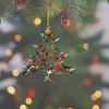 1/2pcs Colorful Layered Christmas Tree Ornaments Acrylic 2D For Home Xmas Office Window Festival Party Lightweight Decor Gifts