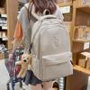 Women's Stylish Large Capacity Backpack for Students and Travel, Suitable for Junior High, High School, and College.