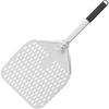Pizza Shovel with Short Handle, Perforated, Square, 350 X 710 Mm, Hendi 618066