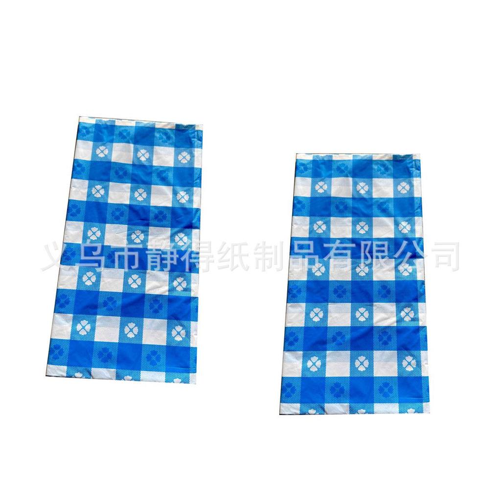 Children's Gingham Tablecloth & Placemat for Birthday, Party, and Graduation Decorations