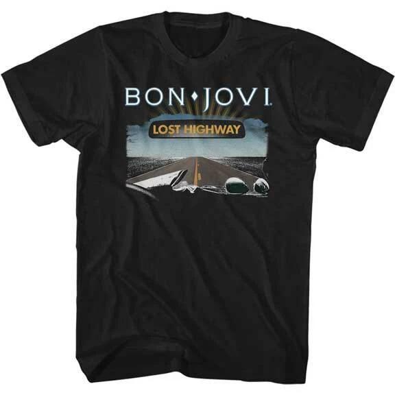 New BON JOVI Lost Highway LICENSED BAND T-Shirt 2XL