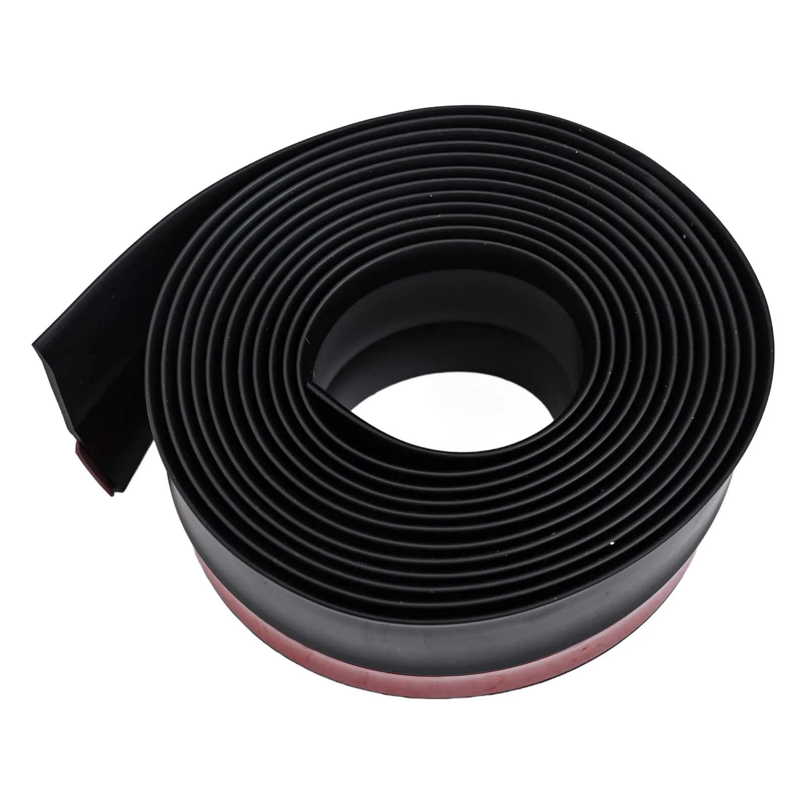 

Door Frame Seal 1 1.2in Garage Door Rubber Strip Wind Insulation Versatile Application Effective Weatherproofing чорний