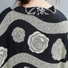 Robe Copricostume Estiva Retro Letteraria Artistica Taglie Forti da Donna in Cotone Sottile