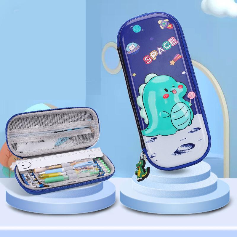 3D Space Student Pencil Cases 1 Pcs Cartoons Model Pencil Box Children Stationery