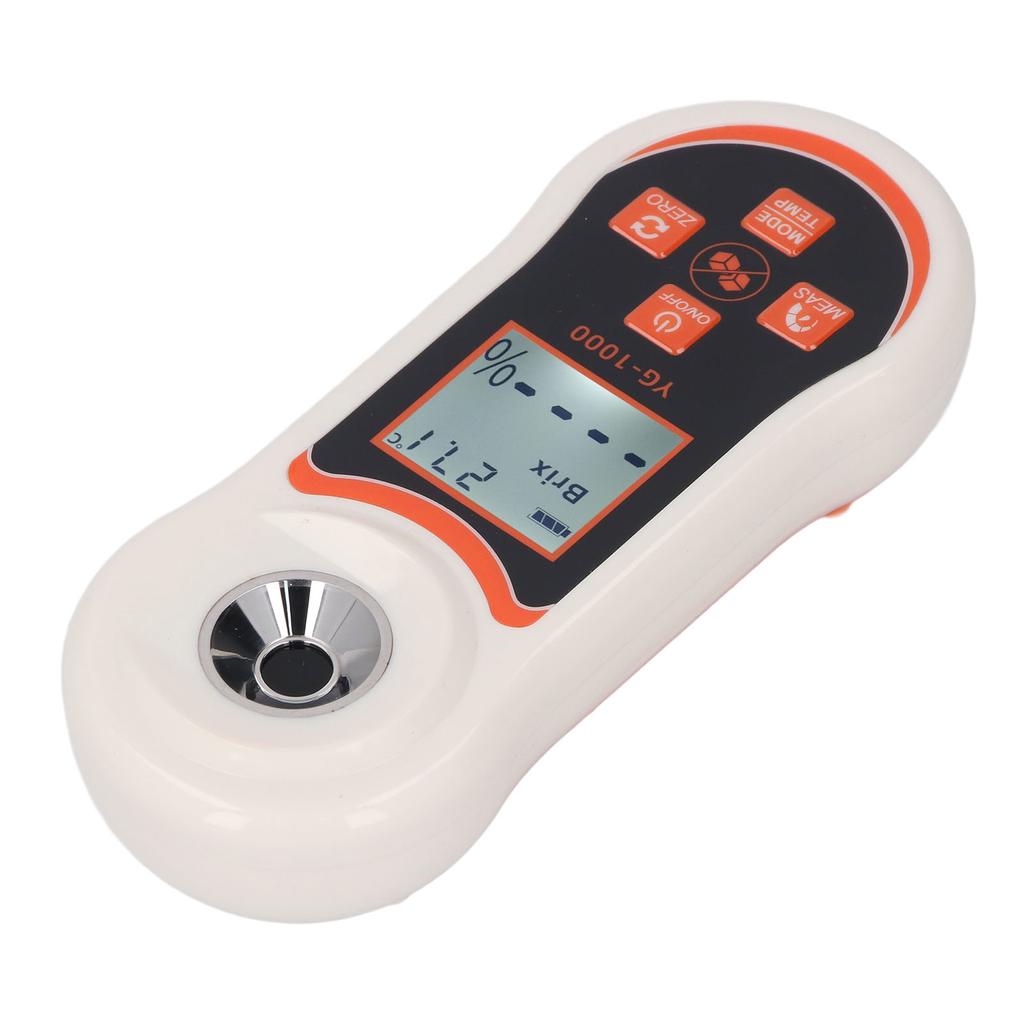 Digital Sugar Refractometer 0 To 60percent  Sugar Content Measurement Portable Sugar Meter for Fruit