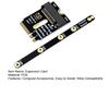 M.2 A&E to NVME SSD Expansion Card Supports 2230/2242/2260/2280 Computer Motherboard M2 Key A-E to NVME SSD PCIe 4.0 Extension Adapter PCB Board