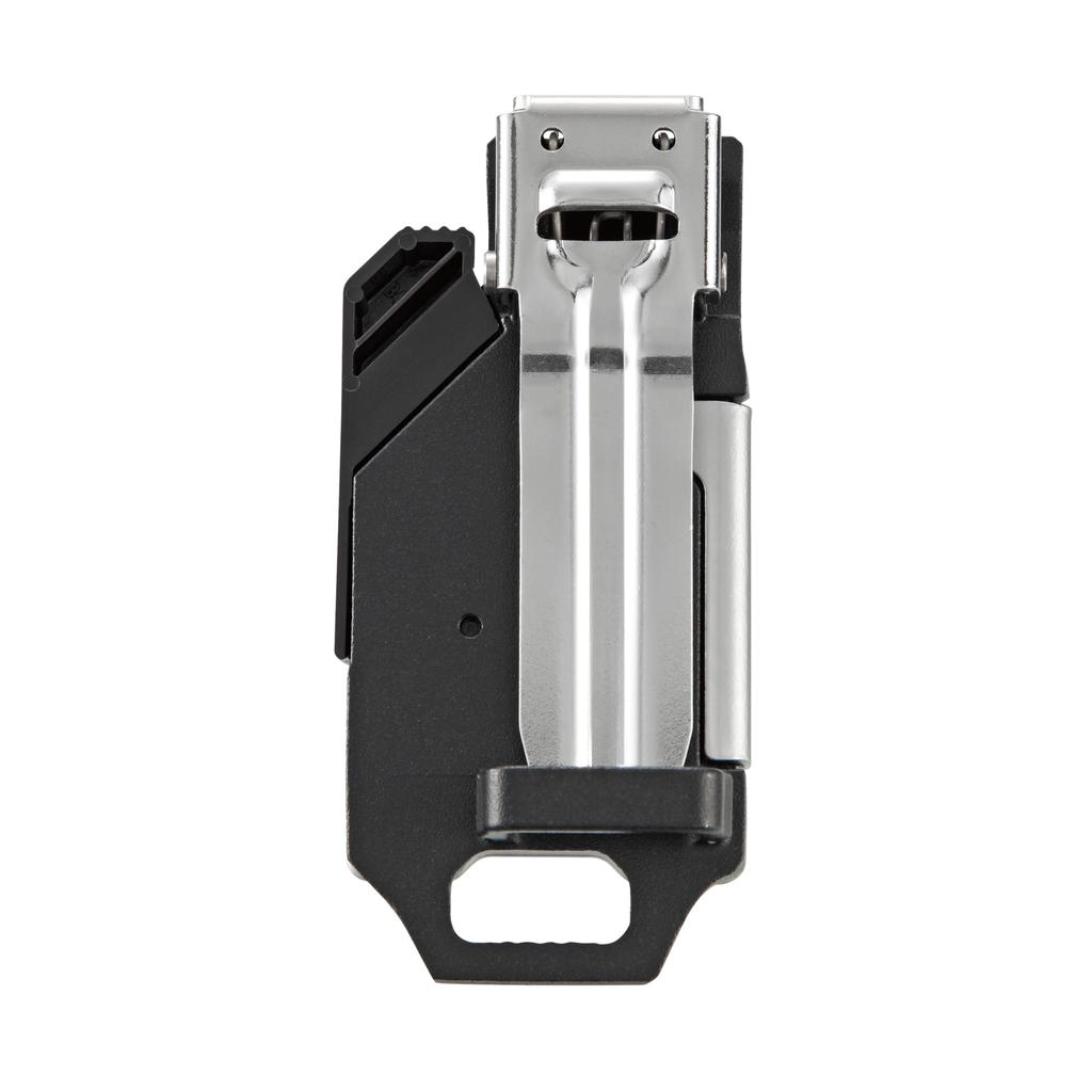Tajima Safe System Safety Holder for Waist Attaches to Workwear Pockets or the Edge of a Waist Features a Locking Mechanism to Prevent the Safety
