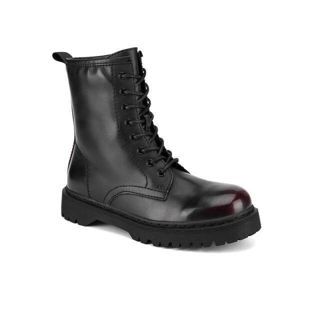 Burgundy Jenny Fairy HY12659-1 Ankle Boots