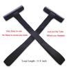 ISURE MARINE 4 Pcs Quick Hood Loops,Kayak And Canoe Tie Down Anchor Straps Trunk Anchor,Canoe Transport  Accessories