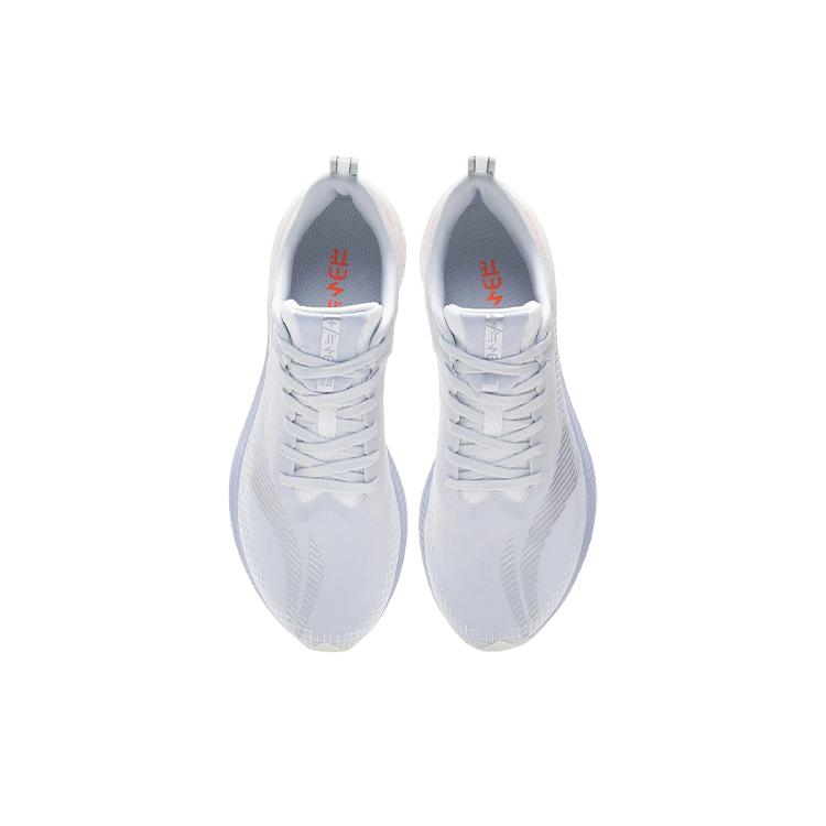 New LiNing Red Hare 5 Pro Cushioned Slip Resistant Low Top Running Shoes Men's Light Frost Blue ARMS003-4
