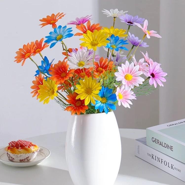 5 Stück Simulation von fünfköpfiger Chrysantheme
