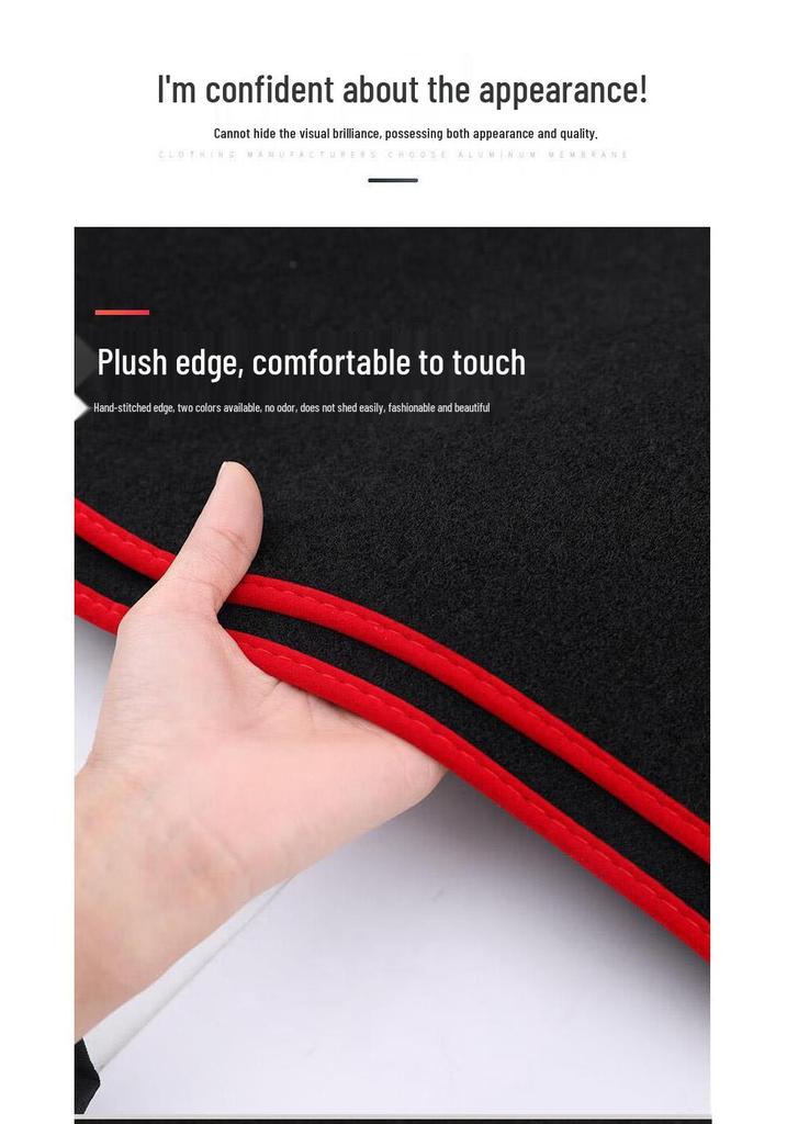 Haval Menglong Dashboard Sunshade Pad - Sun & Heat Protection with Light Blocking Insulation