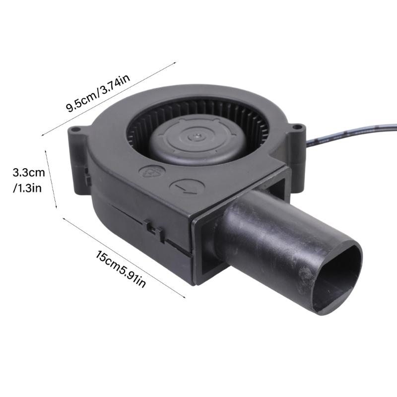 Light Weight Turbines Airflows Device Air Blower Fan Enhanced Fire Management Charcoal Stove Backyard Cooking