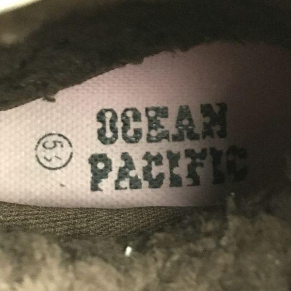 Ocean Pacific Warm Mid Boa Boots Women’s Size 5.5 23.0 Brown(USED)