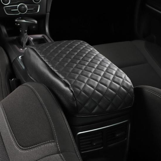 Center Console Cover Armrest Box Leather Pad Cover for Dodge Charger /300c 2011+