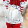 Christmas scene decorations christmas faceless skydiving old man parachute