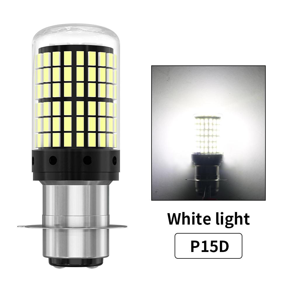 

1pcs Motorcycle Lights H4 BA20D P15D Hight Light 3014 144smd Bulbs Super Bright Moto Auto Fog Lamp Led Headlight White 6000K 12V
