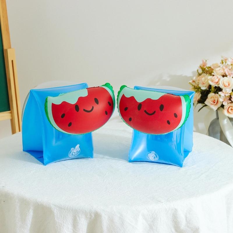 1 Pair Arm Floaties Arm Rings Swimming Inflatable Armbands Swim Float Arm Bands