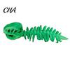 Carino Vestito da Gatto Costume Scheletro di Dinosauro, Completo con Cappuccio Peluche, Spettrale Abbigliamento per Animali Domestici per Social Media Halloween per Gattini Dolcetto o Scherzetto, Divertente Foto