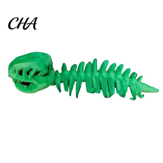 Carino Vestito da Gatto Costume Scheletro di Dinosauro, Completo con Cappuccio Peluche, Spettrale Abbigliamento per Animali Domestici per Social Media Halloween per Gattini Dolcetto o Scherzetto, Divertente Foto
