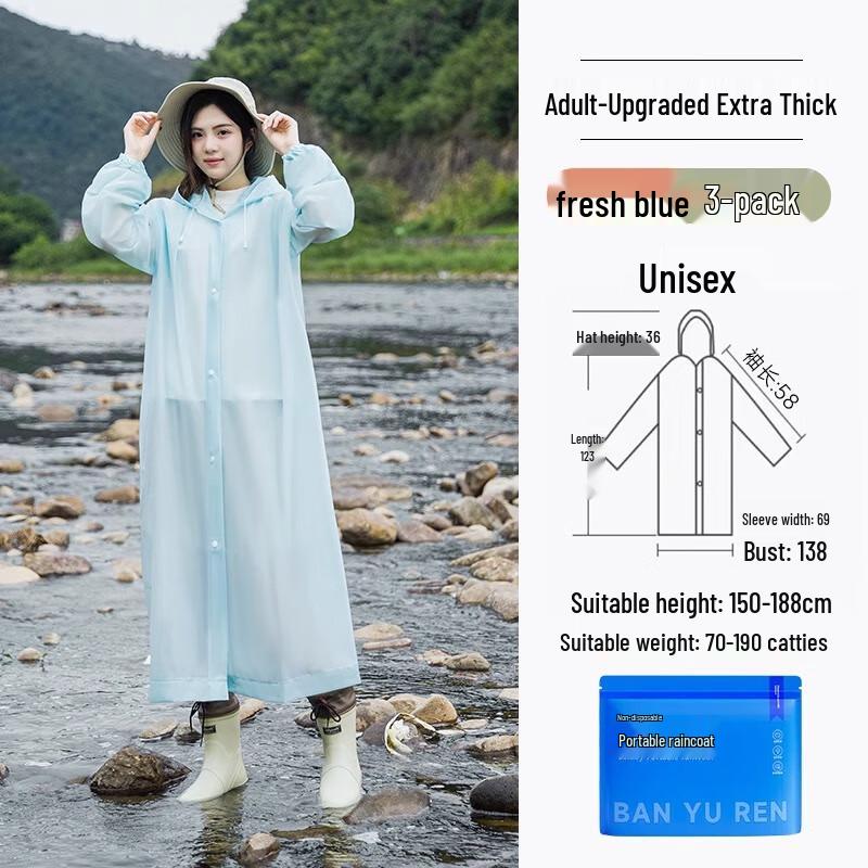 Handon Children s Reusable Raincoat
