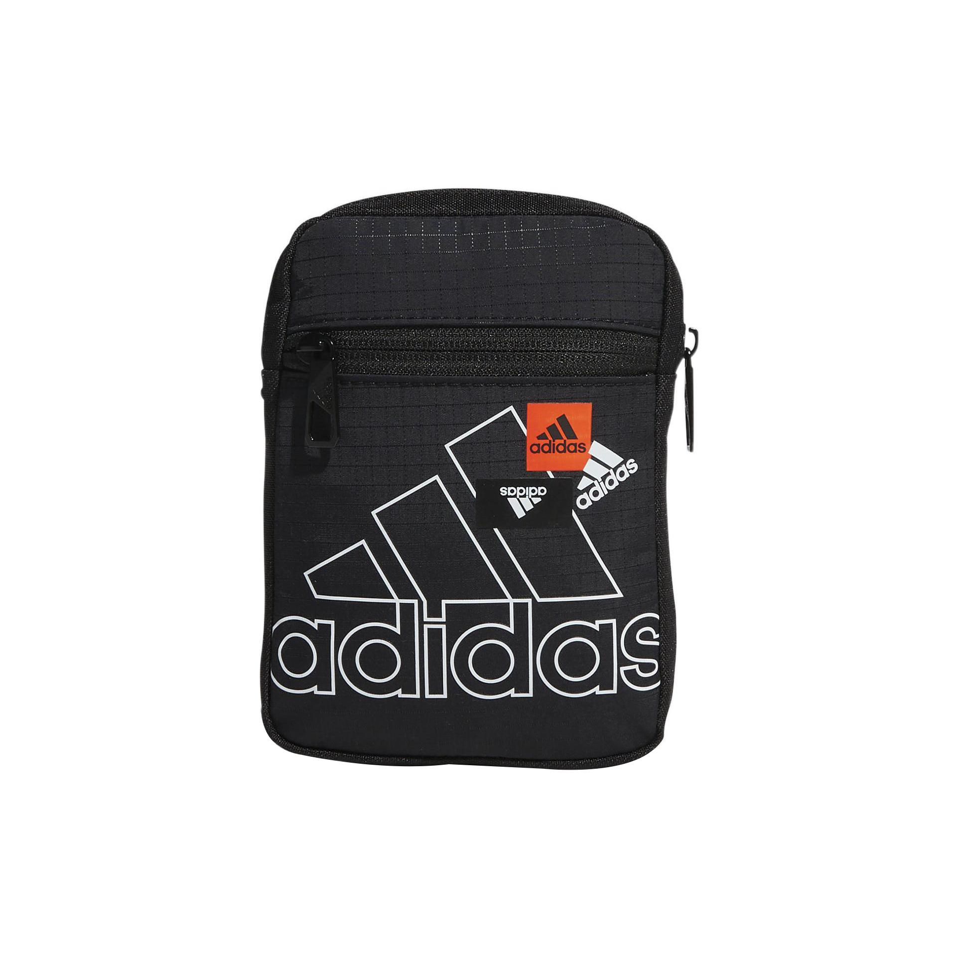 

Новая спортивная сумка Adidas из полиэстера, наплечная сумка, сумка через плечо, обычная, унисекс, черная HP1480 11.9*3.0*17.0CM