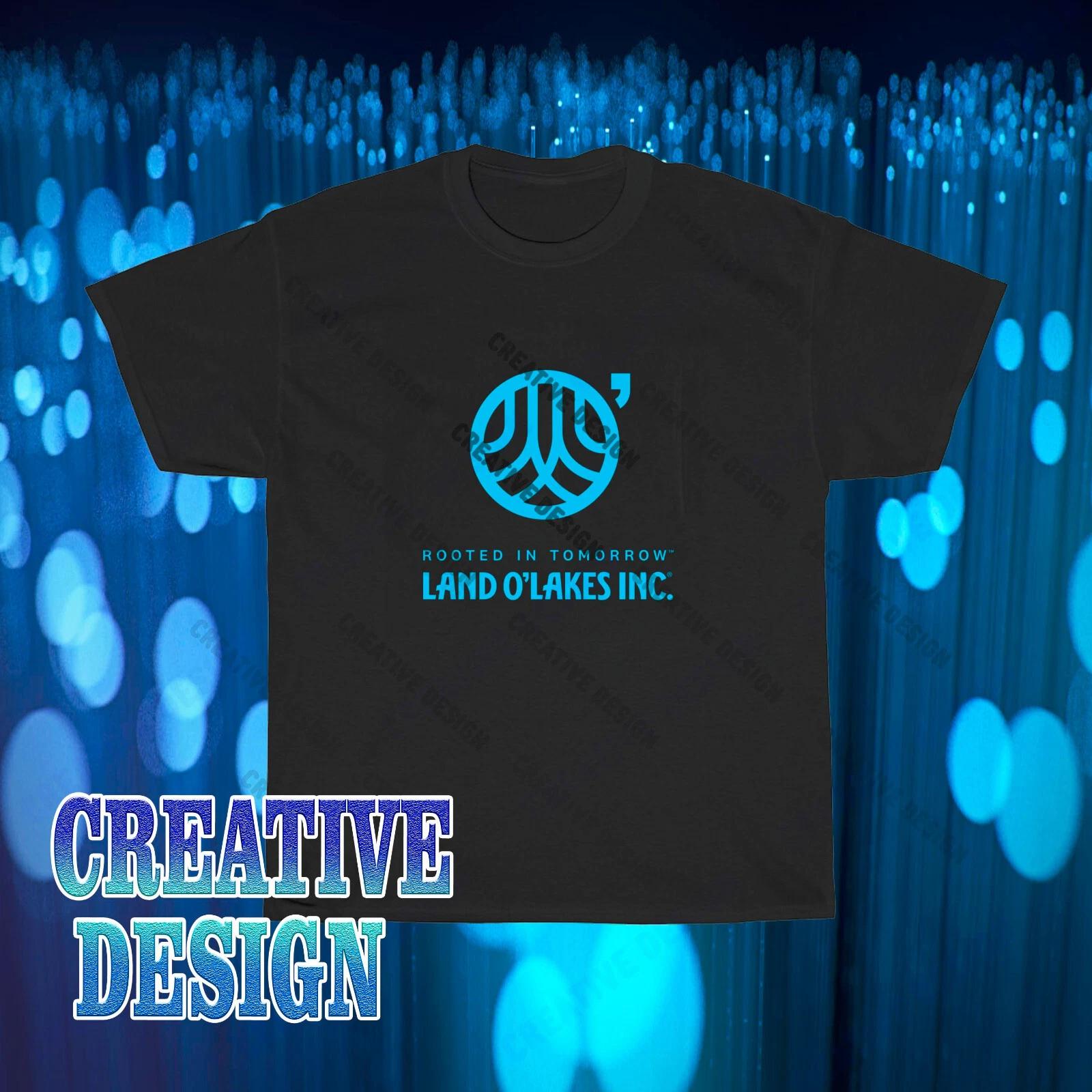 Brand New Land O Lakes Butter Logo T-Shirt Funny Size S to 5XL M