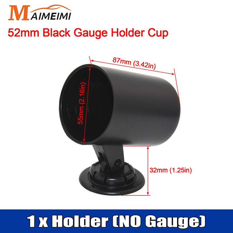 Universal 52mm 2  Car Auto Exhaust Gas Temp Gauge 300~1300 Celsius 12V Exhaust Gas Temp Gauge Ext Temp Meter EGT With Sensor темно серый