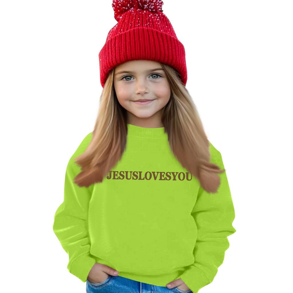 Children's Hoodie Boys And Girls Fashion Printed Long-sleeved Hoodie
