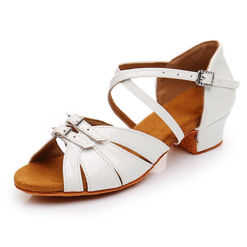 

Высококачественная обувь для латинских танцев на мягкой подошве, женская кожаная обувь для бальных танцев, танго, сальсы, обувь для латинских танцев на низком каблуке, профессиональные танцы 40