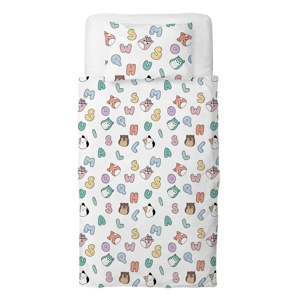 Squishmallows Characters Reversible Duvet Set