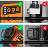 Mini High Precision Laser Level with 12 Red Light Lines and Automatic Wall Alignment