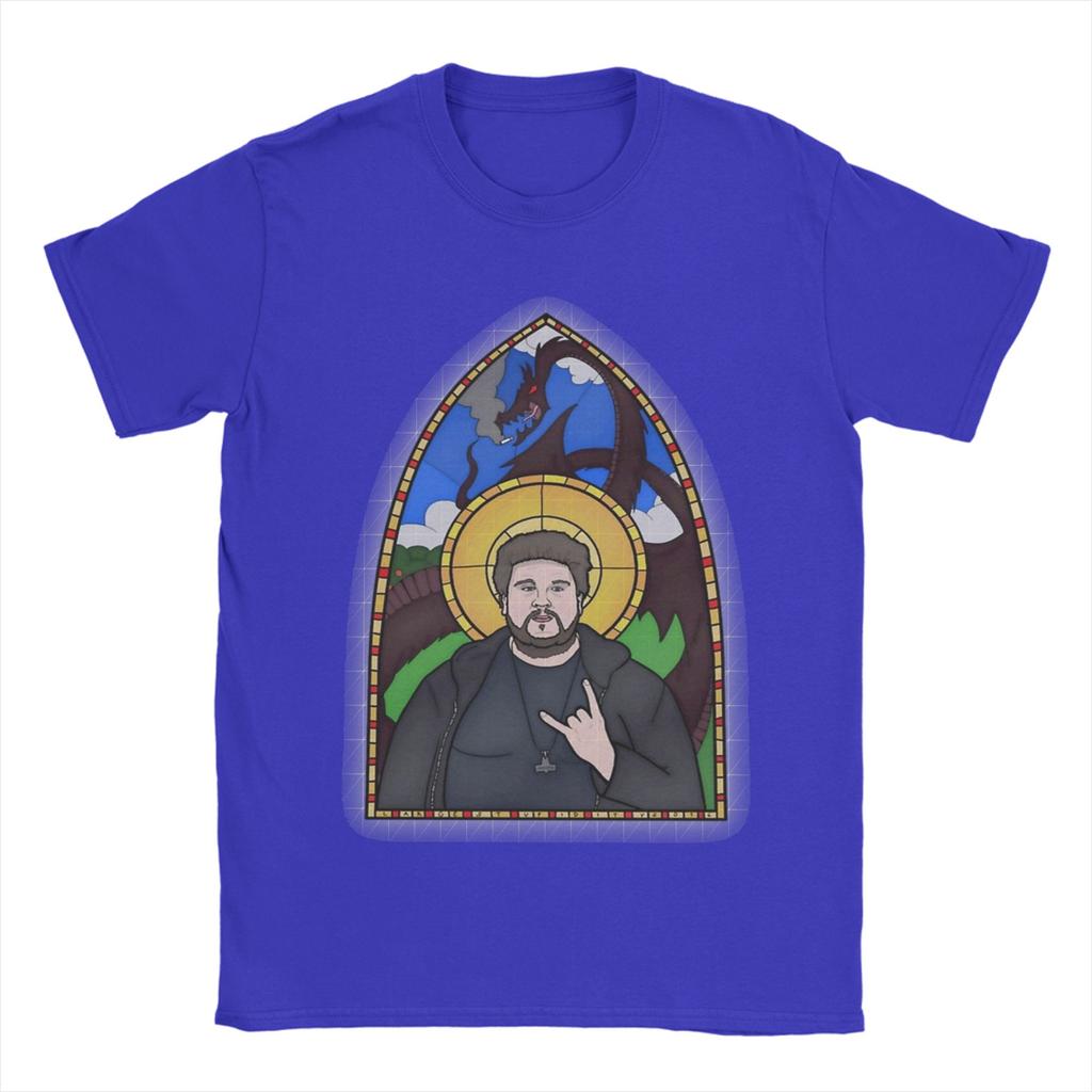 Magliette da Uomo Saint Drachenlord Drachenlord Know Your Meme Cotone Puro Top Fantastici Manica Corta Girocollo Maglietta T-Shirt
