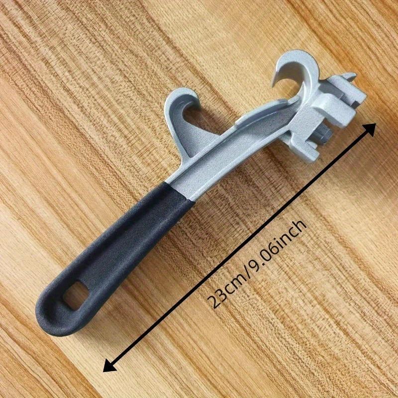 1pc Aluminum Alloy Paint Can Opener Wrench, 9-Inch Semi-Matte Finish, Integrated Barrel Opener for Engine Oil, Diesel, Butter - No Assembly Required