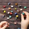 XXTOYS Mineral Collection Gemstone Toy Rock Mineral Collection Natural Minerals Gemstone Geology Science Kit Set Amethyst Kids Gift & 25-Piece