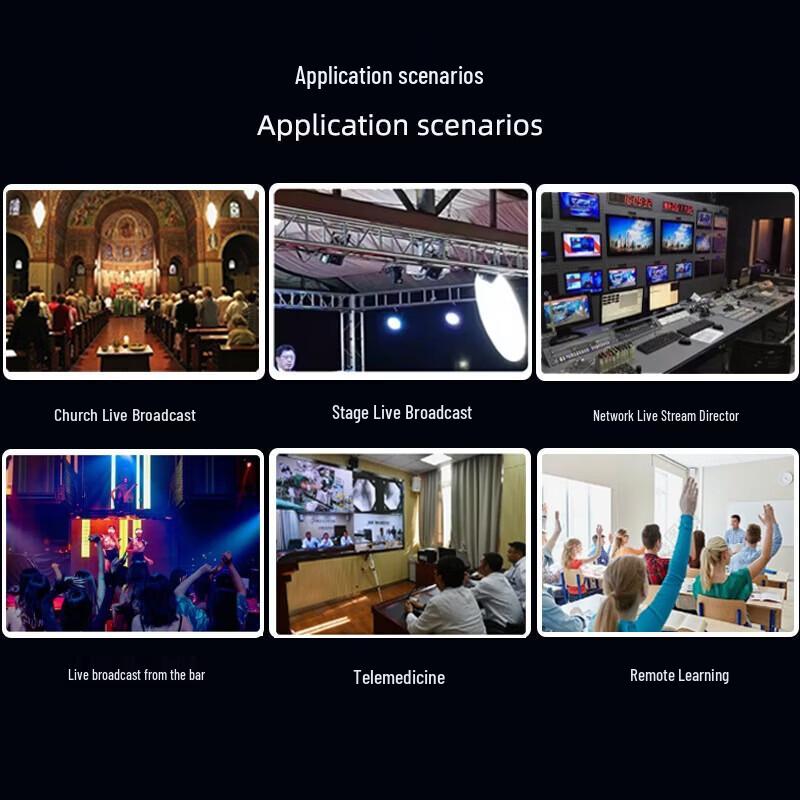 HAPINYUXV4K NDI PTZ AI Tracking Conference Camera (CN version)