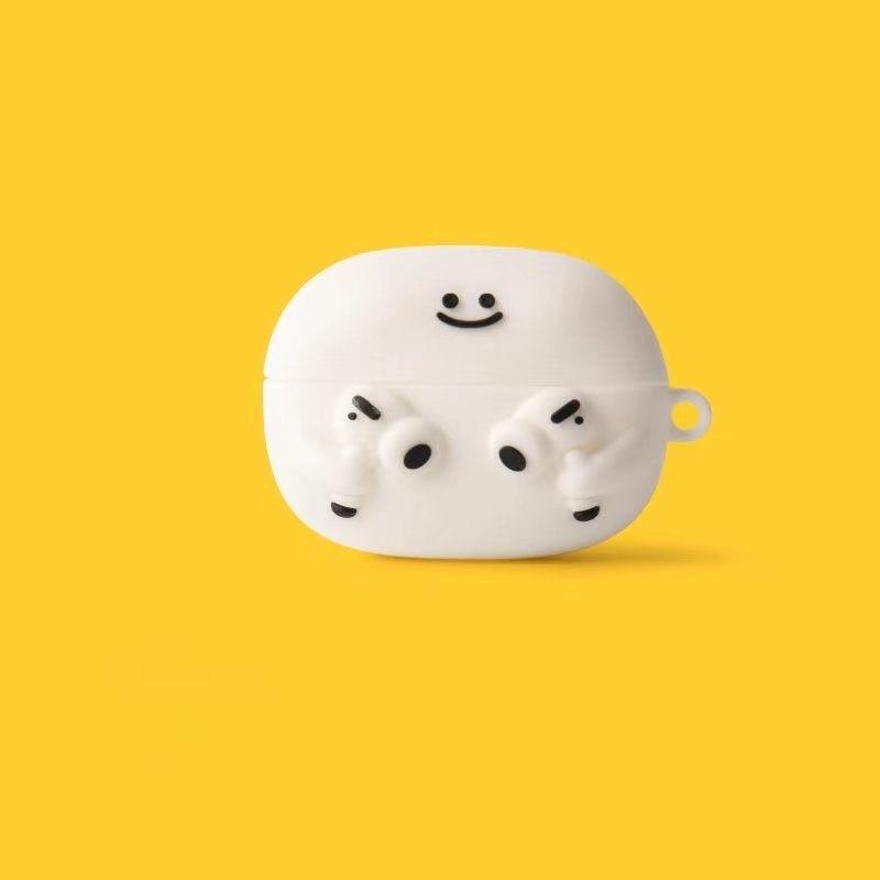 3D-Silikon für OPPO Enco Air-Hülle, Cartoon-Silikon-Schutzhülle für die drahtlose Bluetooth-Kopfhörerhülle von oppo Enco Air2