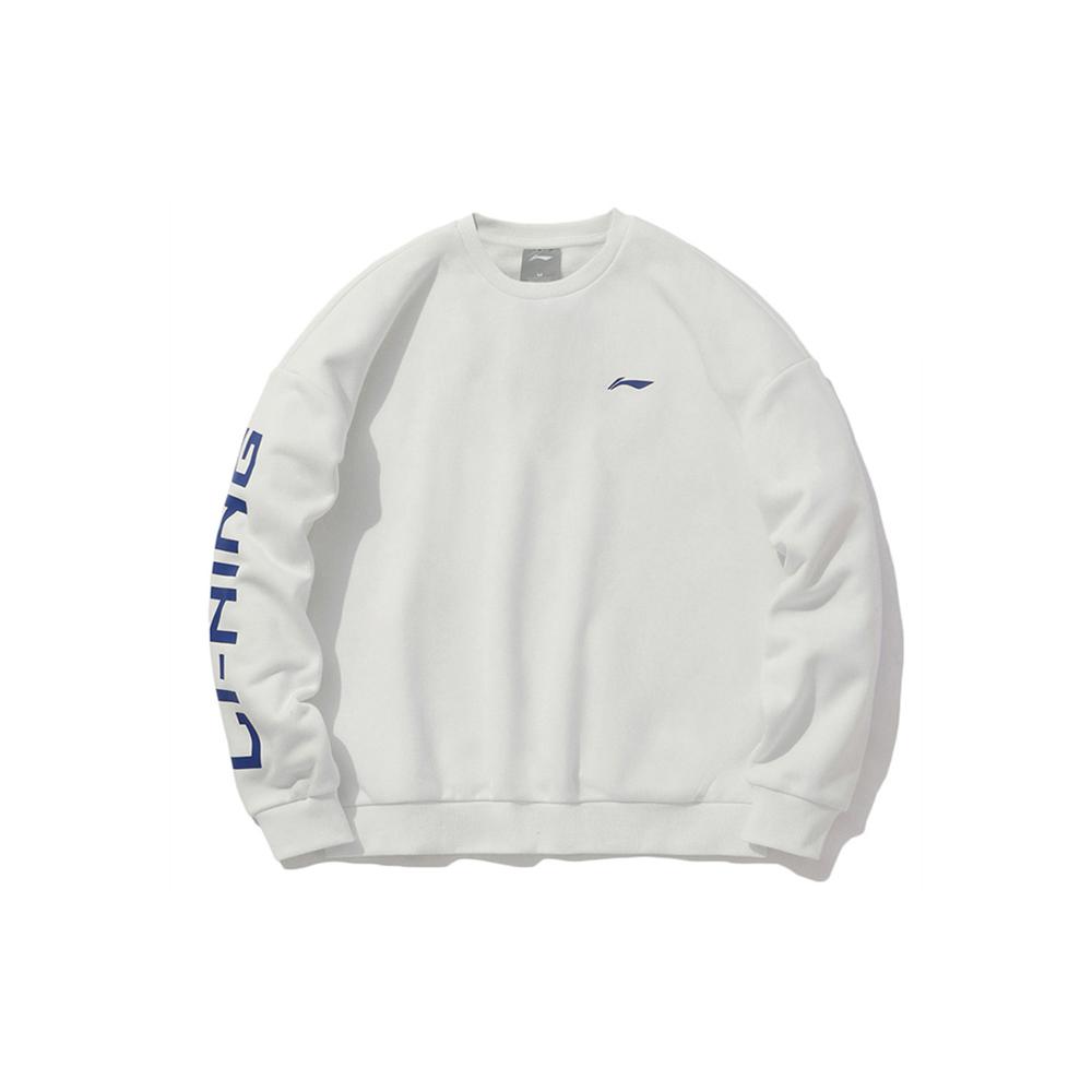 Li Ning Sweatshirt Unisex White AWDR609-3 XXXXL