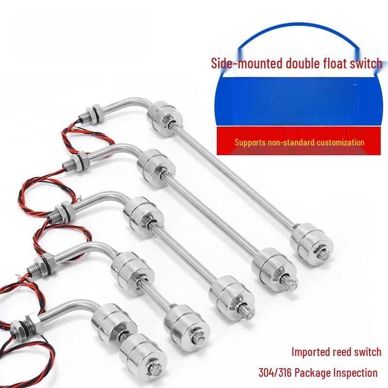 L-Type High-Temperature Stainless Steel Side-Mount Float Level Switch