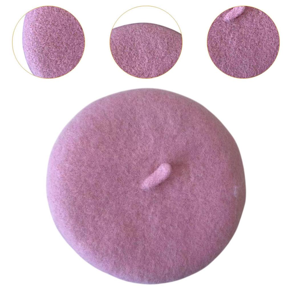 Pet Dog Beret Decoration Hat Cute Costume Hair Accessory Adjustable Elastic Band for Vacation, Birthdays Small Large Animals