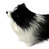 Simulert Plysj Schäferhund Modell Livaktig Mini Hundeleke Utstoppet Dyr Dukke Hjem Kontor Skrivebord Dekorasjon Ornament