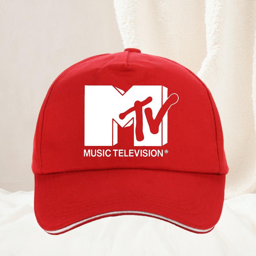 MTV Casual Baseball Cap Summer Music Television Trucker Hat Adjustable Outdoor Sports Snapback Cap Unisex Adult hat Adjustable