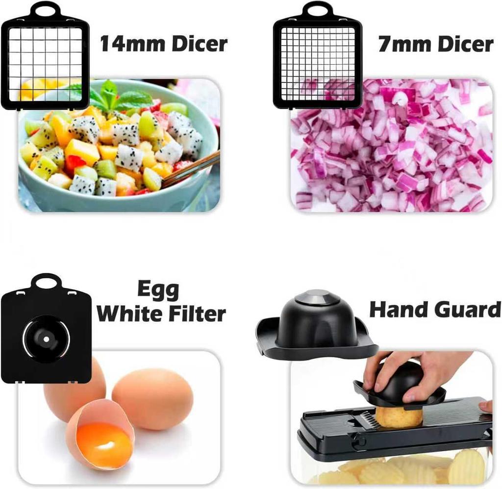Multi-Functional Potato Slicer & Grater