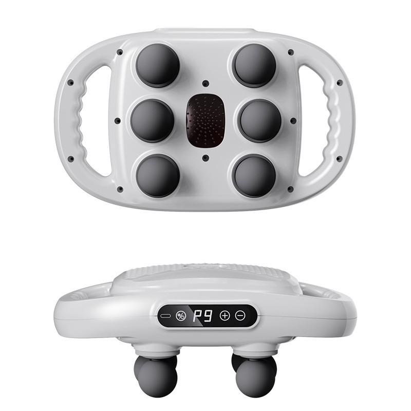 Rechargeable Deep Tissue Fascia Gun with Six Heads for Muscle Relaxation